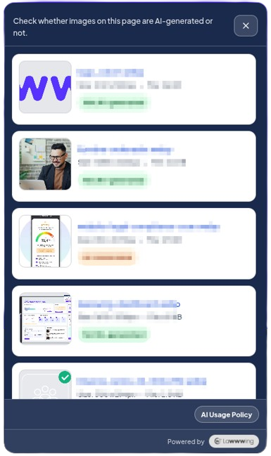 AI Sentinel Widget